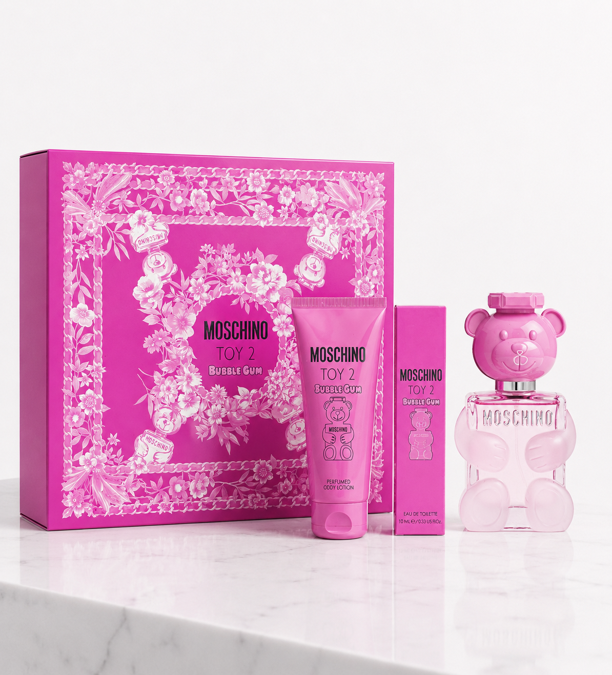 KIT PERFUME MOSCHINO TOY 2 BUBBLE GUN EDT